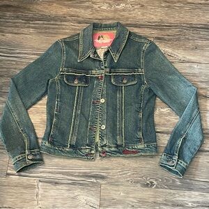 Fiorucci Jean jacket embroidered